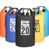 20L Pacote de armazenamento de saco de saco de saco seco resistente à água à prova d'água NATAÇÃO NATAÇÃO DO CAYAKAING Canoeing River Trekking Boating 220513