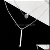 Chokers Halsketten Anhänger Schmuck Ins Doppelschichten Geometrische Halsband Für Frauen 100% Echte 925 Sterling Silber Link Kette Halskette Ymn214
