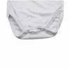 Roupas para crianças DIY Sublimação Branca em branco Corto curto Roubling Rouchling Transfer Thermal Polyster Baby Onesie B6