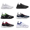 Zapatillas de deporte Neo para hombre, zapatos planos de punto técnico blanco para mujer, zapatillas de deporte bajas para hombre, zapatillas de deporte transpirables de malla sin cordones, 10 colores NO73