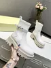 2022 autumn and winter women's Boots Top Designer thick soled high thick heel fashion Martin shoes mountain use cal 35-40 us4-9 box
