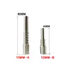 Titan GR2 Tip Nail Smoking 10 mm 14 mm 18 mm Premium Grade 2 Tips Ti Nails für Glass Nectar Collector Epacket Free