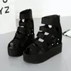Sandals Women Summer Fashion Women's 2022 Open Toe Platform Shoes Bottom Wedge Heel Hollow Fish Mouth