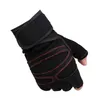 Guantes de cinco dedos Muñequera Levantamiento de pesas Entrenamiento Fitness Gimnasio Entrenamiento para hombres Mujeres1