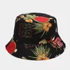 Boinas da moda unissex Chapéus de verão Summer Doublesides Wear Marine Plants Women Cap Outdoor Sun Hat Homem Men clássico Panamá Hatberets