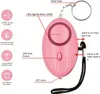 Party Favor Egg Shape Self Defense Alarm Girl Women Security Protect Alert Personal Safety Scream Loud Keychain Alarm Wholesale