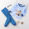 Kinder Kleidung Sets Junge Pyjamas Baumwolle Kinder Herbst Kleidung Hosen Set Hause Kleidung Für Baby, Kleinkind Neugeborenen Outfits 1171 E3