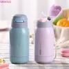 Pupils' Vacuum Flask with Straws, Adults, Pregnant Women's Cups, Large-capacity Drinking Children Go Out and Carry 220329