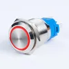 Switch 12/16/19/22mm Metal Push Button Power Waterproof Flat Circular LED Light Self-lock 5v 12v 24v 220vSwitch