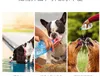 New Portable Pet Outdoor Water Bottle Feeder Large Capacity Dog Cat Travel Feeding Food Drinking Waters Bottle Inventory Wholesale