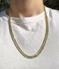 14k Yellow Solid Fine Gold GF 24 " Cuban Curb 10mm Chain Necklace