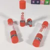 Cartuchos de cartuchos de rubi vape atomizadores de vidro cheio de óleo grosso snap em cartuchos de vaporizador de cera e cigarro 510 thread vazio com embalagem 10 cores 1ml