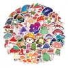 New Waterproof 10 30 50PCS Cartoon Mushroom Plant Graffiti Stickers Decals Phone Bike Skateboard Laptop Scrapbook Diary Cute Stick260Q