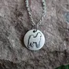 1pcs Dog Necklace Lover Gift Chains