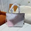 22ss Winner Garden Flowers Fall For YOU Borsa Sunrise Tote Designer MM Borsa a tracolla da donna 2 pezzi Frizione Borsa in pelle Borsa a mano Portafoglio Stampa duplex M20921 M20511