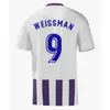 22 23 Real Valladolid Weissman Soccer Jerseys 2022 2023 Sergi Guardiola Camiseta Marcos Andre Oscar Plano 축구 셔츠 R.Alcaraz Toni Villa L.Olaza 남자 키트 키트