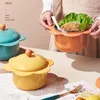 Bols belles nouilles de forme de tournesol bol en acier inoxydable salade à chaleur de la soupe approfondie des outils de cuisine