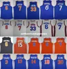 Basketball 6 kp Maillots 7 CA 3 John Starks 33 Patrick EwingPhil JacksonMark Jackson Ncaa College