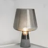 Bordslampor nordisk skrivbordslampa Kreativ cement LED för sovrum vardagsrummet sängen dekoration e14/e27 modern lampstabil
