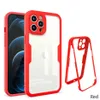 360 Front and Back Full Cover Case Case dla iPhone'a 15 14 13 12 11 Pro Max Mini XR XS 6 7 8 Plus iPhone15 Wbudowany ochronę ochrony