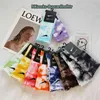 Automne hiver pur coton hommes et femmes cravate teint longues chaussettes sport haute tube marée couleur bonbon chaussette T5IZ