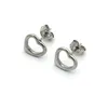 Boucles d'oreilles d'amour en argent 925 de styliste pour femmes, breloque, cadeau d'anniversaire et de noël, bijoux de luxe en forme de cœur pour hommes