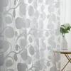 Curtain & Drapes Topfinel Circle Geometric Modern Sheer Panel For Living Room The Bedroom Kitchen Blinds Window Treatment Draperies Decor