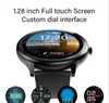 Vattentät simning IP68 CWP Smart Watch Armband Cutom Dial Interface Mens Watches G28 Sleeping Monitor Multy Sport Mode Call Message