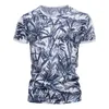 AIOPESON Hawaii Style 100% coton T-Shirt hommes col rond imprimé chemise vêtements décontractés été haute qualité 's t-shirts 220325