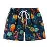 Bébé Shorts Garçons Filles Mode Dessin Animé Animal Plage Pantalon Enfants Casual Sport Pantalon Maillot De Bain Mince Enfants Vêtements 10 ans E3