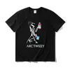 ArcterxジャケットメンズTシャツTwizzy Graphic Print Tshirt Tshirt Funy Tシャツ夏の男性