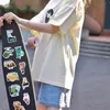 50 pz/set Piccoli adesivi impermeabili per skateboard Mappa delle città degli Stati Uniti per bottiglia portatile per notebook Adesivo per auto casco Decalcomanie per chitarra in PVC