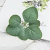 Silke eukalyptus lämnar fest bröllop dekorativa blommor kransar diy presenter box juldekorationer för hem konstgjorda växter