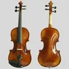 High-grade handmade solid wood violin imported European material natural tiger pattern professional test violin 4/4 performance