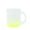 Mug 11OZ sublimation blank mug is personalized for coffee, beer, water, brushing teeth, etc. frosted glass