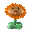 1pcs 30cm plantes vs zombies peluche toys pvz pois shooter tournesol squash soft farfed jouet poupée pour enfants giftes pour enfants 220526