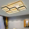 Ceiling Lights Modern LED Chandelier For Bedroom Living Room Dimmable Lamps With Remote Control Home Decor Lighting Fixture