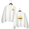 Мужские толстовки с капюшоном Smiling Friends Anime Trucksuit Fashion Thin Crewneck Уникальный пуловер Повседневная толстовка Smile Водолазки