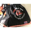 Suotf MMA Tiger Muay Thai Boxing Match Sanda Training Shorts Muay Thai Clothing Shorts Boxing 220601