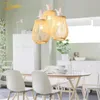 Lampes suspendues Chinois En Bois Bambou LED Lumières Chambre Salon Étude Lampe Intérieur Maison Éclairage Meubles Décor AvizePendant