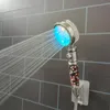 Zl Bulle de douche à LED de salle de bain avec bouton d'arrêt Capteur de température de pluie Ion Ion Filtre à main haute pression Tête de douche 220525