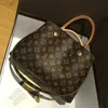 3 Size luxury designer Handbags Genuine Leather handbags Bags Purses High Quality Ladies Shoulder Bag Cross body Brown flower 41055 41056 41057