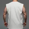 Été maille hommes entraînement débardeur musculation et Fitness maillots à séchage rapide gilet vêtements de sport Muscle sans manches chemise 220621