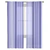 Rideau Tentures Art Abstrait Bleu Violet Tulle Rideaux Pour Salon Chambre Décoration De Luxe Voile Valance Sheer KitchenCurtain