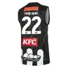 최고 품질 2022 Collingwood Magpies AFL Indigneous Guernsey Mens 크기 S2XL 인쇄 사용자 정의 번호 배달 21408288136610