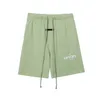 Men's Plus Size Shorts with cotton printing and embroidery,Triangle iron 100% replica of European sizeCotton shorts 435
