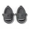 3D Shark Sandals Freeshipping Cartoon Slippers Slide Bild Mens Women Child Home Outdoor Beach bekväm mjuk bule grå svart115962