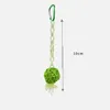 Cute Parrot Toys Pet Bird Parakeet Climb Bite Chew With Hanging Swing Bird Toy Pet Supplies For Parakeet Cockati