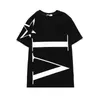 T-shirts pour hommes Summer Loose Tees Offs Marques de mode Tops Man S Casual Shirt Luxurys Vêtements Street White Shorts Sleeve Clothes Polos Tshirts.VN10