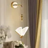 Applique murale moderne LED papillon lune éclairage intérieur pour chambre salon maison décoration luminaire décorer lustres LampWall